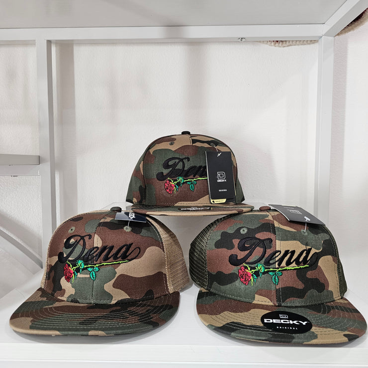 Camel Corduroy DENA Snapback