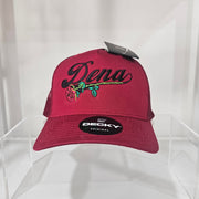 Burgundy DENA Snapback