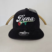 Black Corduroy DENA Snapback