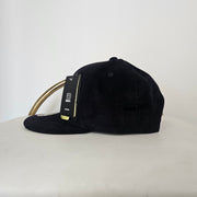 Black Corduroy DENA Snapback