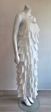 Pepe Bonett Ibiza Spain Layered Tiered Wedding Dress