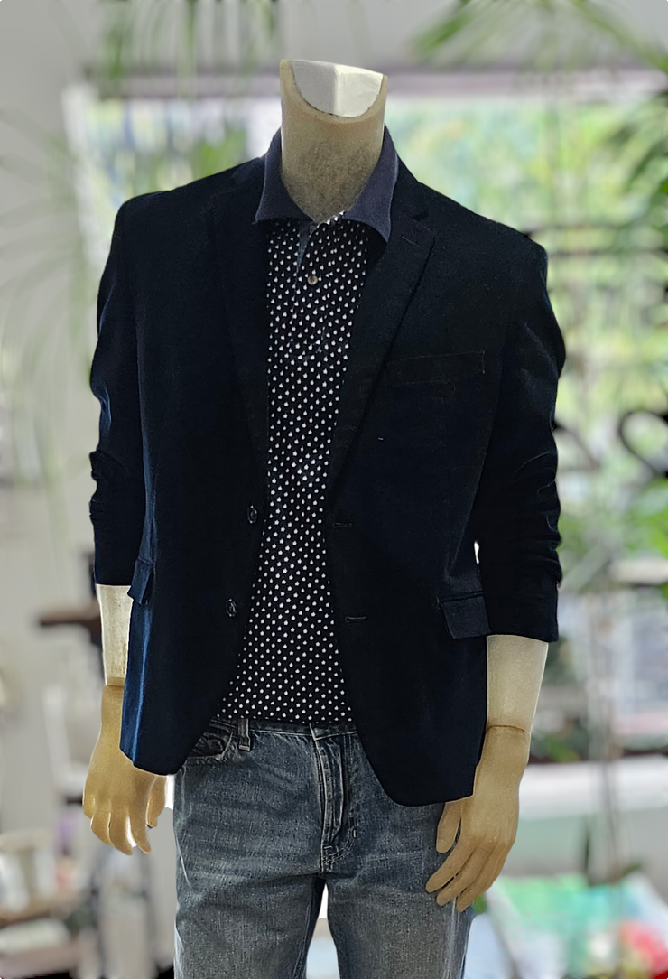 Corduroy blazer with elbow 2025 patches