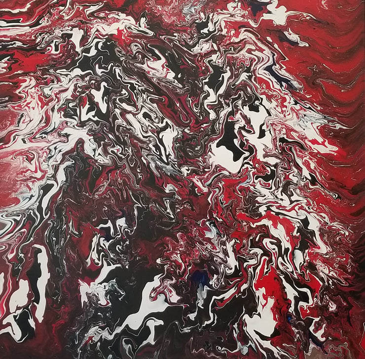 ROJA Abstract Acrylic on Canvas