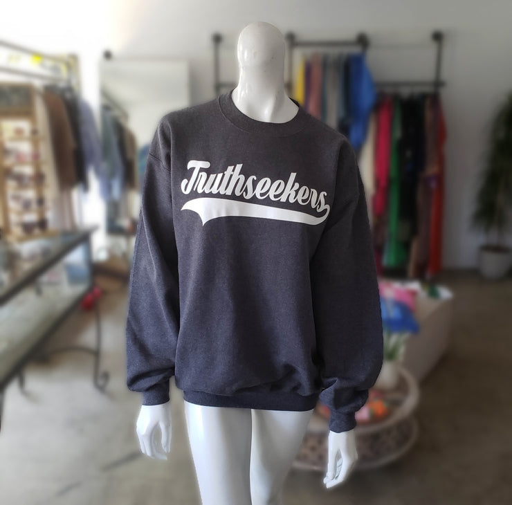 Truthseekers of TruthSeekers Radio HEATHER GREY Unisex Crewneck Sweatshirt