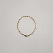14K Gold Filled Small Link Bracelet 7"