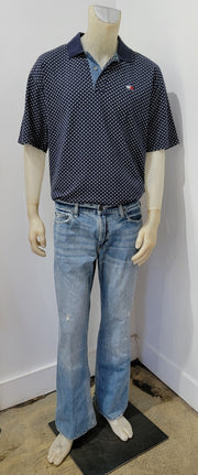 Vintage 90s Men's GAP Flare Distressed Denim Jeans 32 x 30