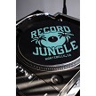 Black Aqua Record Jungle 12" Slipmat