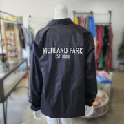 HIGHLAND PARK x STORE242 BLACK Coach Jacket